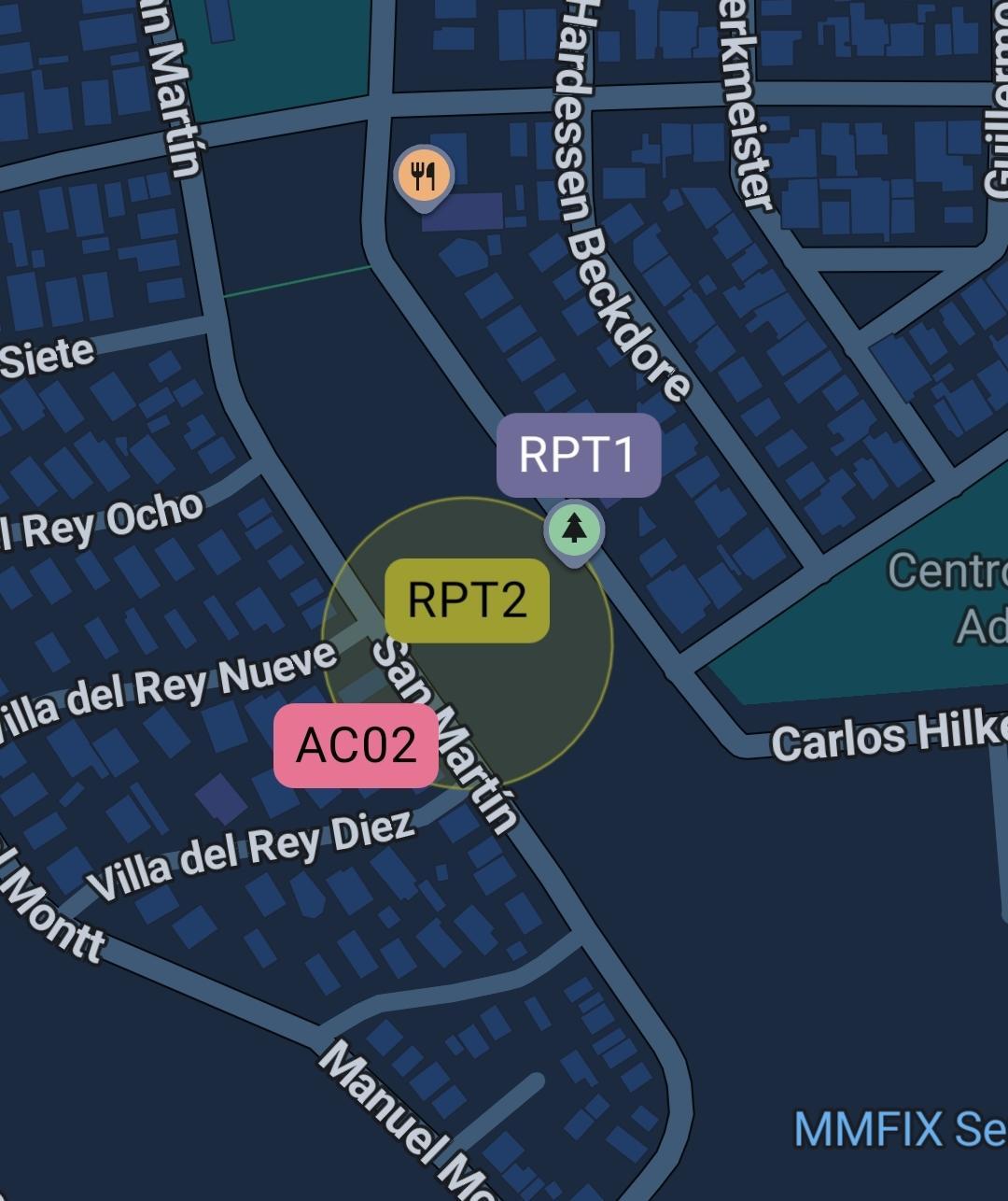 Mapa de Cobertura Repetidores